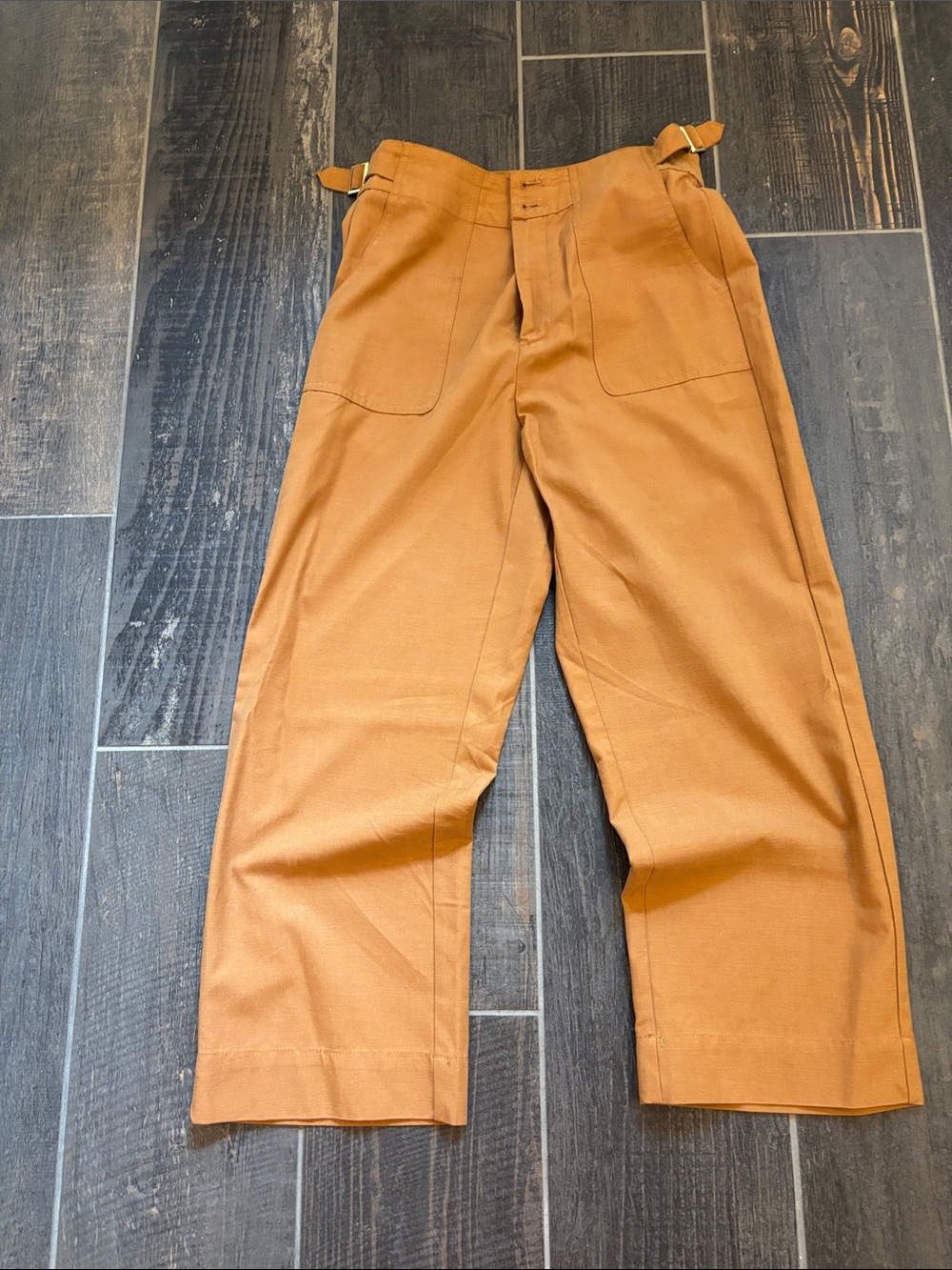 Rachel Zoe Men's Utility Chinos in Camel Tan